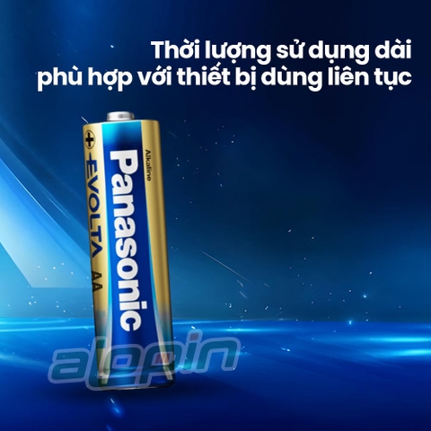 Pin Panasonic Evolta Premium Alkaline AA / LR6EG 1.5V (Vỉ 2 Viên) - Chính Hãng