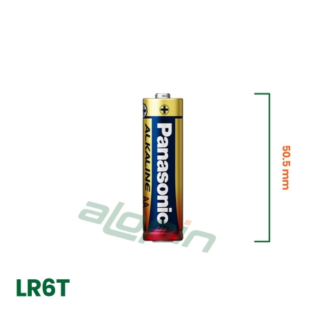Pin Panasonic Alkaline AA / LR6T 1.5V (Vỉ 2 Viên) - Chính Hãng
