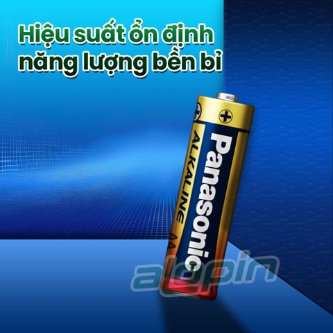 Pin Panasonic Alkaline AA / LR6T 1.5V (Vỉ 2 Viên) - Chính Hãng