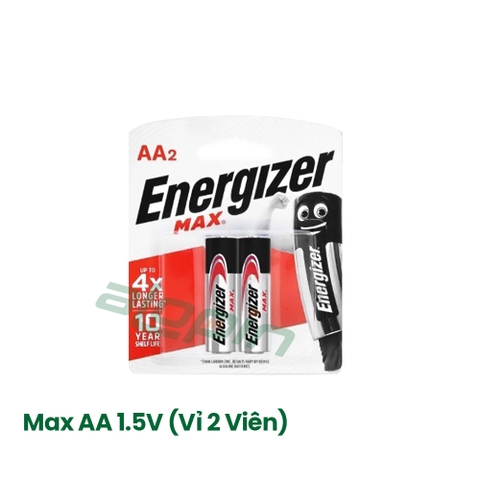Pin Energizer Max AA 1.5V (Vỉ 2 Viên) - Chính Hãng