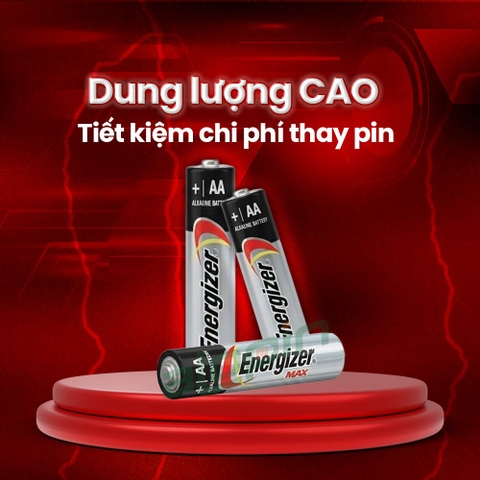 Pin Energizer Max AA 1.5V (Vỉ 4 Tặng 2) - Chính Hãng