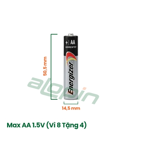 Pin Energizer Max AA 1.5V (Vỉ 8 Tặng 4) - Chính Hãng