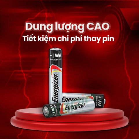 Pin Energizer Max AAA 1.5V (Vỉ 4 Tặng 2) - Chính Hãng