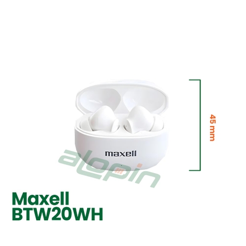 Tai Nghe Maxell True Wireless BTW20WH - Chính Hãng
