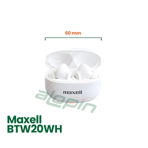 Tai Nghe Maxell True Wireless BTW20WH - Chính Hãng