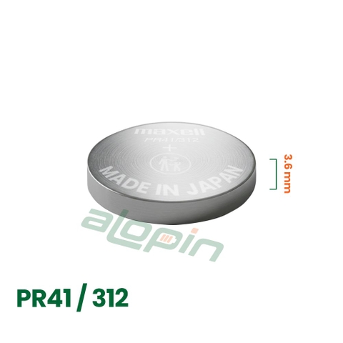 Pin Maxell PR41 / 312 (Vỉ 6 Viên) - Chính Hãng