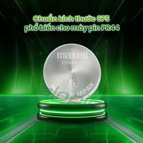 Pin Maxell PR44 / 675 (Vỉ 6 Viên) - Chính Hãng