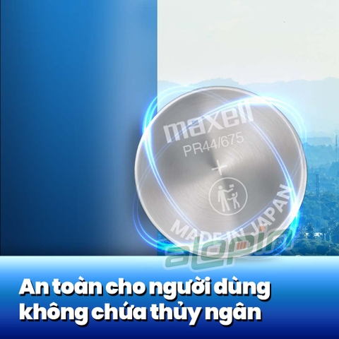 Pin Maxell PR44 / 675 (Vỉ 6 Viên) - Chính Hãng