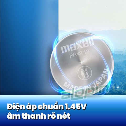 Pin Maxell PR48/ 13 (Vỉ 6 Viên) - Chính Hãng