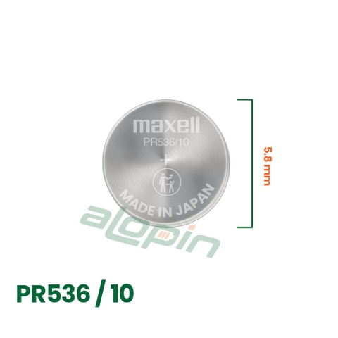 Pin Maxell PR536 / 10 (Vỉ 6 Viên) - Chính Hãng