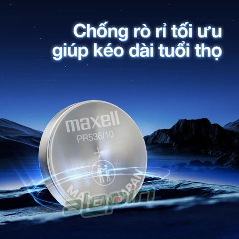 Pin Maxell PR536 / 10 (Vỉ 6 Viên) - Chính Hãng