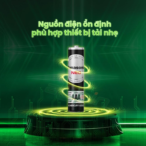 Pin Panasonic AAA / R03NT (1 hộp 60 viên) - Chính Hãng