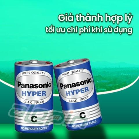 Pin Panasonic R14UT / 2S (Pin Trung) - Chính Hãng