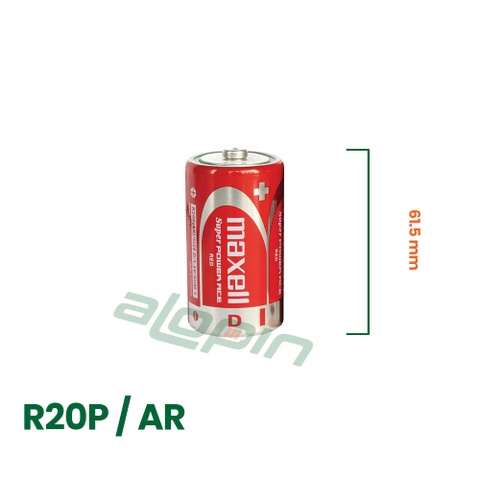 Pin Maxell R20P/ AR (Pin Đại) - Chính Hãng