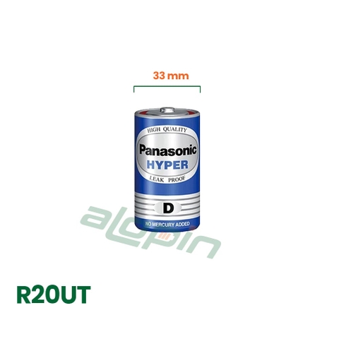 Pin Panasonic R20UT / 2S 1.5V (Pin Đại) - Chính Hãng