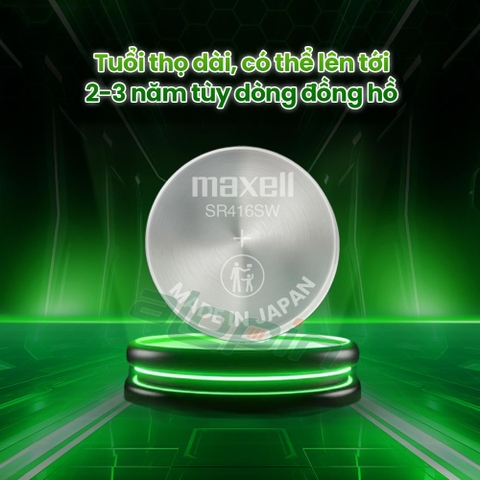 Pin Maxell SR416SW / 337 - Chính Hãng