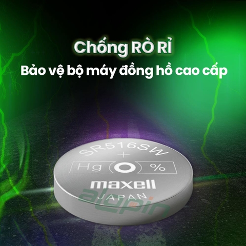 Pin Maxell SR516SW/ 317 (Vỉ 1 Viên) - Chính Hãng