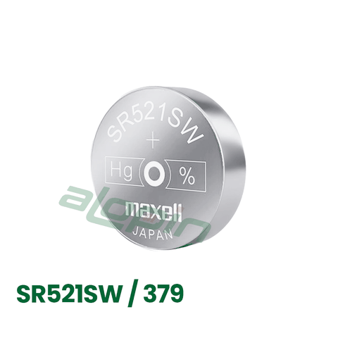 Pin Maxell SR521SW/ 379 (Vỉ 1 Viên) - Chính Hãng