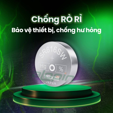 Pin Maxell SR616SW / 321 (Đồng Hồ Đeo Tay) - Chính Hãng