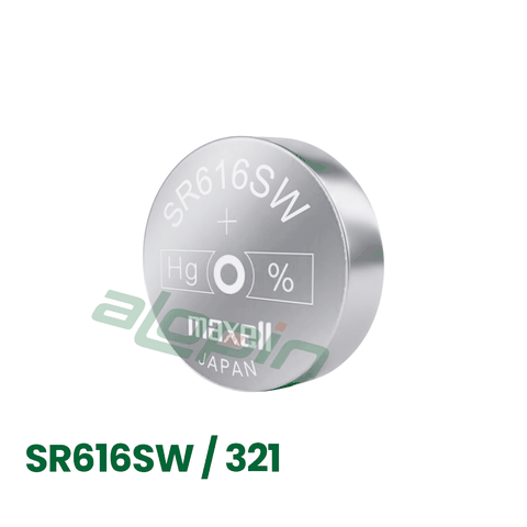 Pin Maxell SR616SW / 321 (Đồng Hồ Đeo Tay) - Chính Hãng