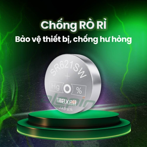 Pin Maxell SR621SW/ 364 (Vỉ 1 Viên) - Chính Hãng