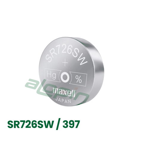 Pin Maxell SR726SW/ 397 (Đồng Hồ Đeo Tay) - Chính Hãng