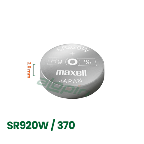 Pin Maxell SR920W / 370 (Đồng Hồ Đeo Tay) - Chính Hãng