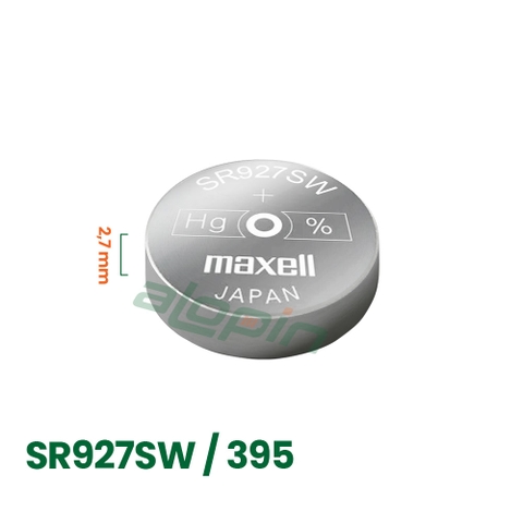 Pin Maxell SR927SW/ 395 (Vỉ 1 Viên) - Chính Hãng