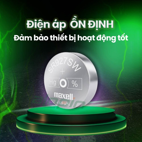 Pin Maxell SR927SW/ 395 (Vỉ 1 Viên) - Chính Hãng