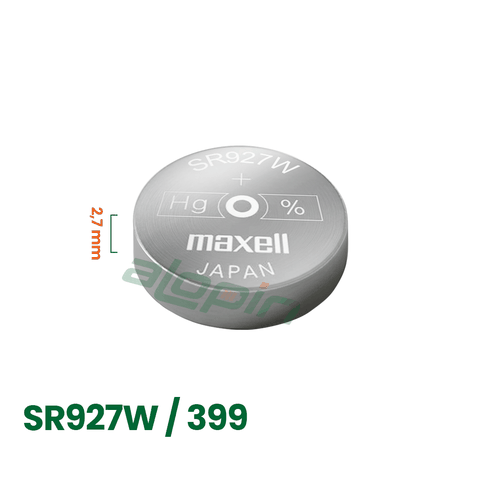 Pin Maxell SR927W / 399 (Đồng Hồ Đeo Tay) - Chính Hãng