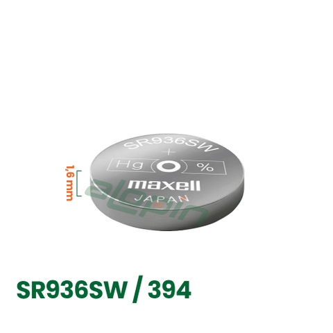 Pin Maxell SR936SW / 394 (Đồng Hồ Đeo Tay) - Chính Hãng