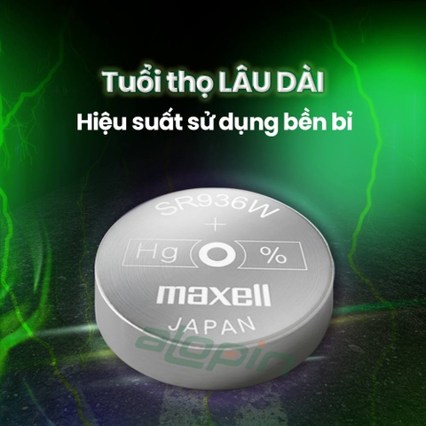 Pin Maxell SR927SW/ 395 (Đồng Hồ Đeo Tay) - Chính Hãng