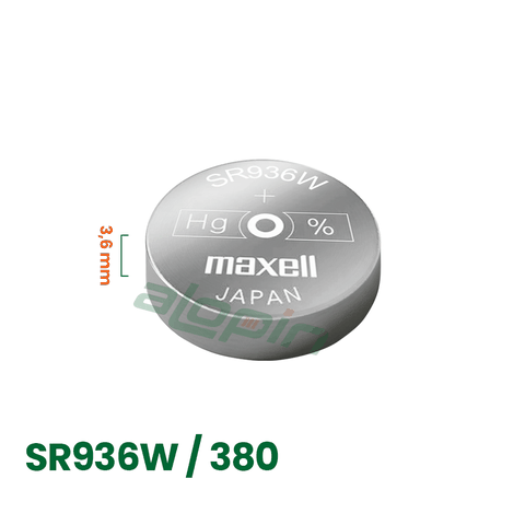 Pin Maxell SR936W / 380 (Đồng Hồ Đeo Tay) - Chính Hãng