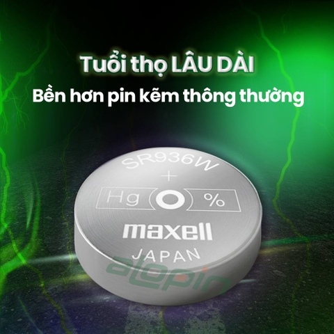 Pin Maxell SR936W / 380 (Đồng Hồ Đeo Tay) - Chính Hãng