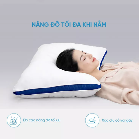 Gối lông vũ nhân tạo Doona Microfiber kháng khuẩn
