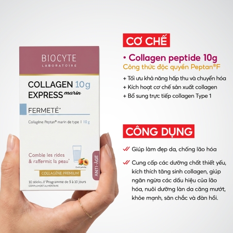 B03 Thực phẩm bảo vệ sức khỏe Collagen Express (Marin) - Biocyte