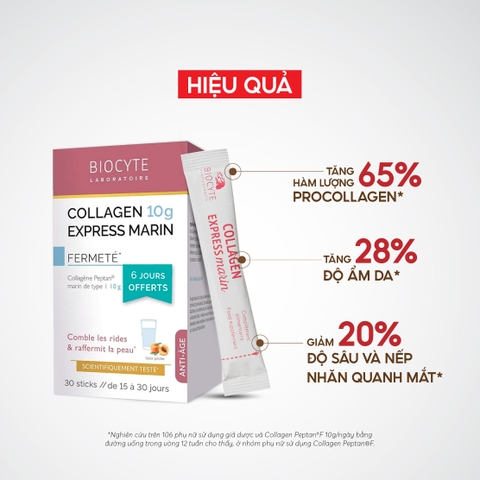 B03C Thực phẩm bảo vệ sức khỏe Collagen Express (Marin) - Biocyte