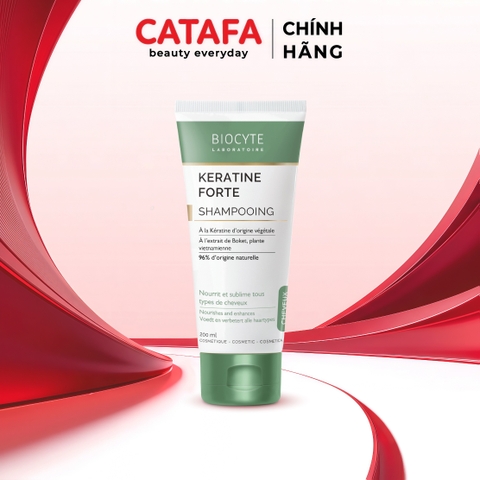 B12 Dầu gội hỗ trợ giảm gãy rụng tóc Keratine Forte Shampooing - Biocyte