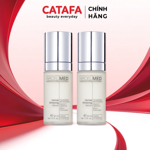Combo 2 J106 Tinh chất giúp làm trắng sáng da và mờ vết nám Dermal Whitening Serum - Jean d'Arcel