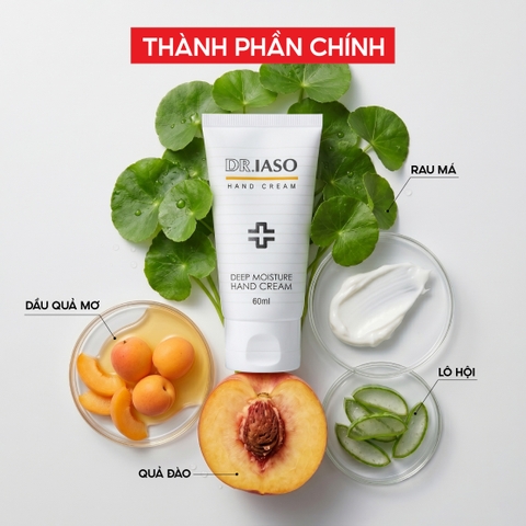 D24 Kem dưỡng ẩm da tay Deep Moisture Hand Cream - Dr IASO