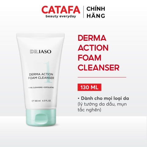D40 Sữa rửa mặt Derma Action Foam Cleanser - Dr IASO
