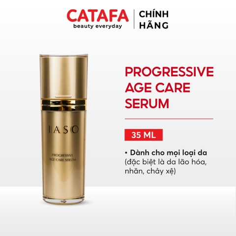 Combo 2 I19 Tinh chất giúp giảm nhăn, săn chắc da mặt Progressive Age Care Serum - IASO