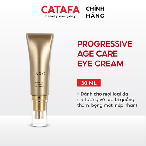 I21 Kem dưỡng vùng mắt giúp săn chắc da và giảm nếp nhăn Progressive Age Care Eye Cream - IASO