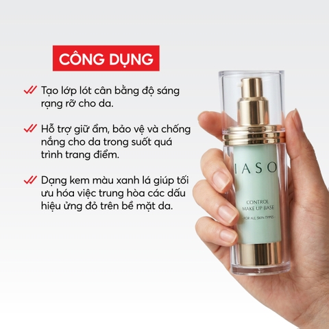 I31 Kem phấn trang điểm Control Makeup Base SPF20 - IASO