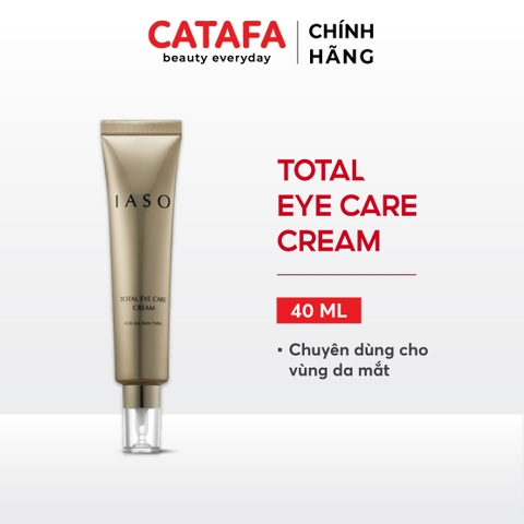 I59 Kem dưỡng vùng mắt giúp làm sáng da và giảm nếp nhăn Total Eye Care Cream - IASO