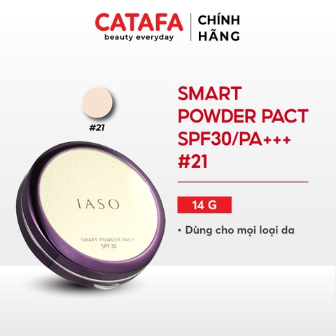 Combo I30 + I69 (Triple Protection Base SPF30 PA++ + Smart Powder Pact SPF30/PA+++ #21) - IASO