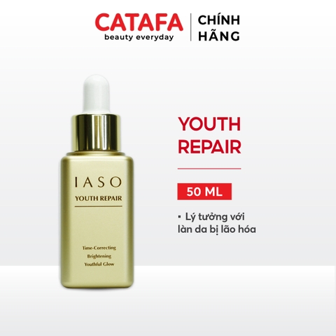 Combo 2 I74 Huyết thanh giúp trẻ hóa, hỗ trợ phục hồi vẻ tươi mới da thế hệ mới Youth Repair - IASO