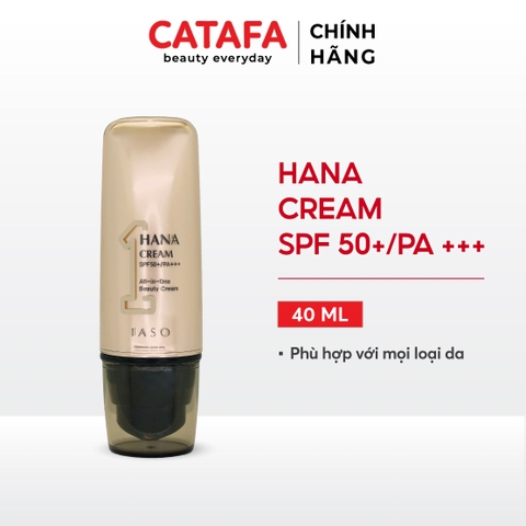 I76 Kem nền chống nắng dưỡng ẩm da Hana Cream SPF50+/PA+++ - IASO