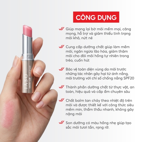 I77 Son dưỡng môi Smart Lip  - IASO