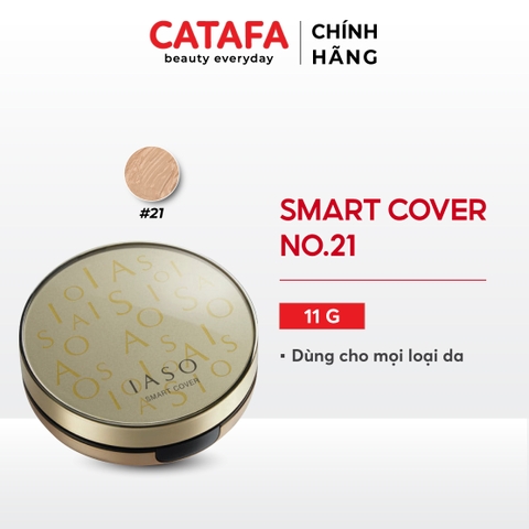 Combo I69 + I79 (Smart Powder Pact SPF30/PA+++ #21 & Smart Cover No.21) - IASO